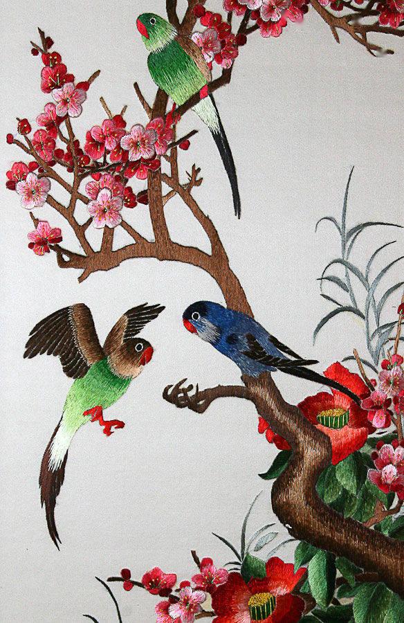 中國(guó)手工刺繡，永不過時(shí)的美